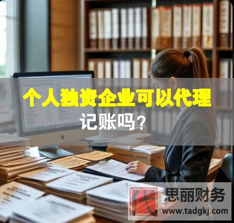 個人獨資企業(yè)可以代理記賬嗎？