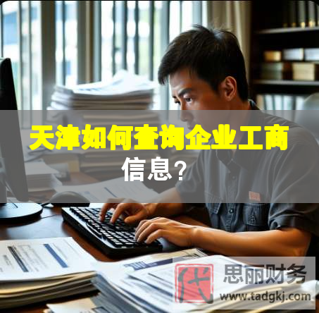 天津如何查詢企業(yè)工商信息？