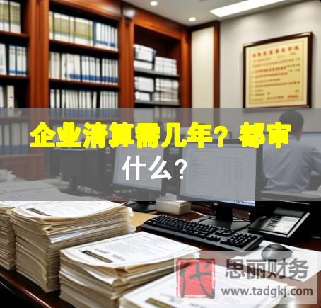 企業(yè)清算需幾年？都審什么？