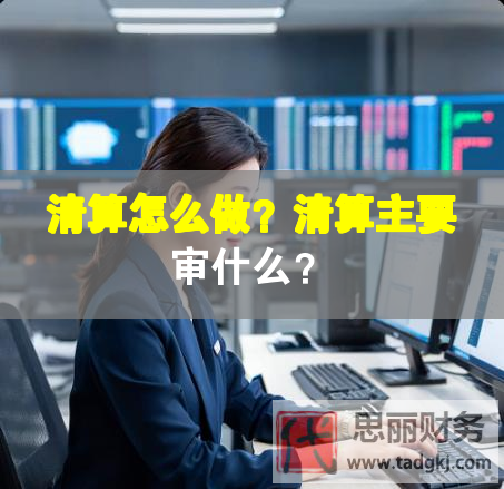 清算怎么做？清算主要審什么？