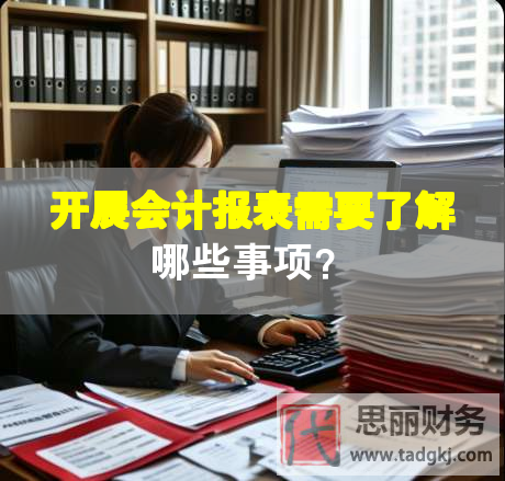 開展會(huì)計(jì)報(bào)表需要了解哪些事項(xiàng)？