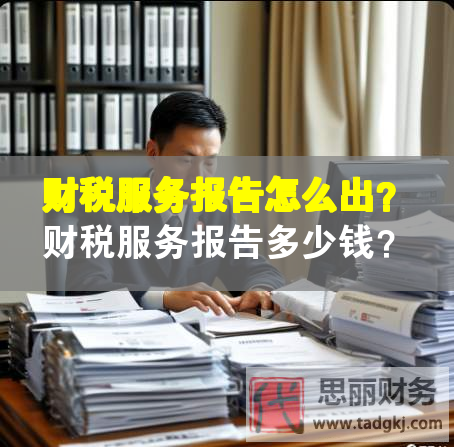 財(cái)稅服務(wù)報(bào)告怎么出？財(cái)稅服務(wù)報(bào)告多少錢？