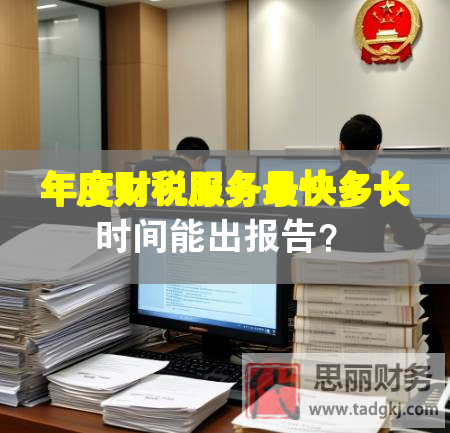 年度財(cái)稅服務(wù)最快多長(zhǎng)時(shí)間能出報(bào)告？